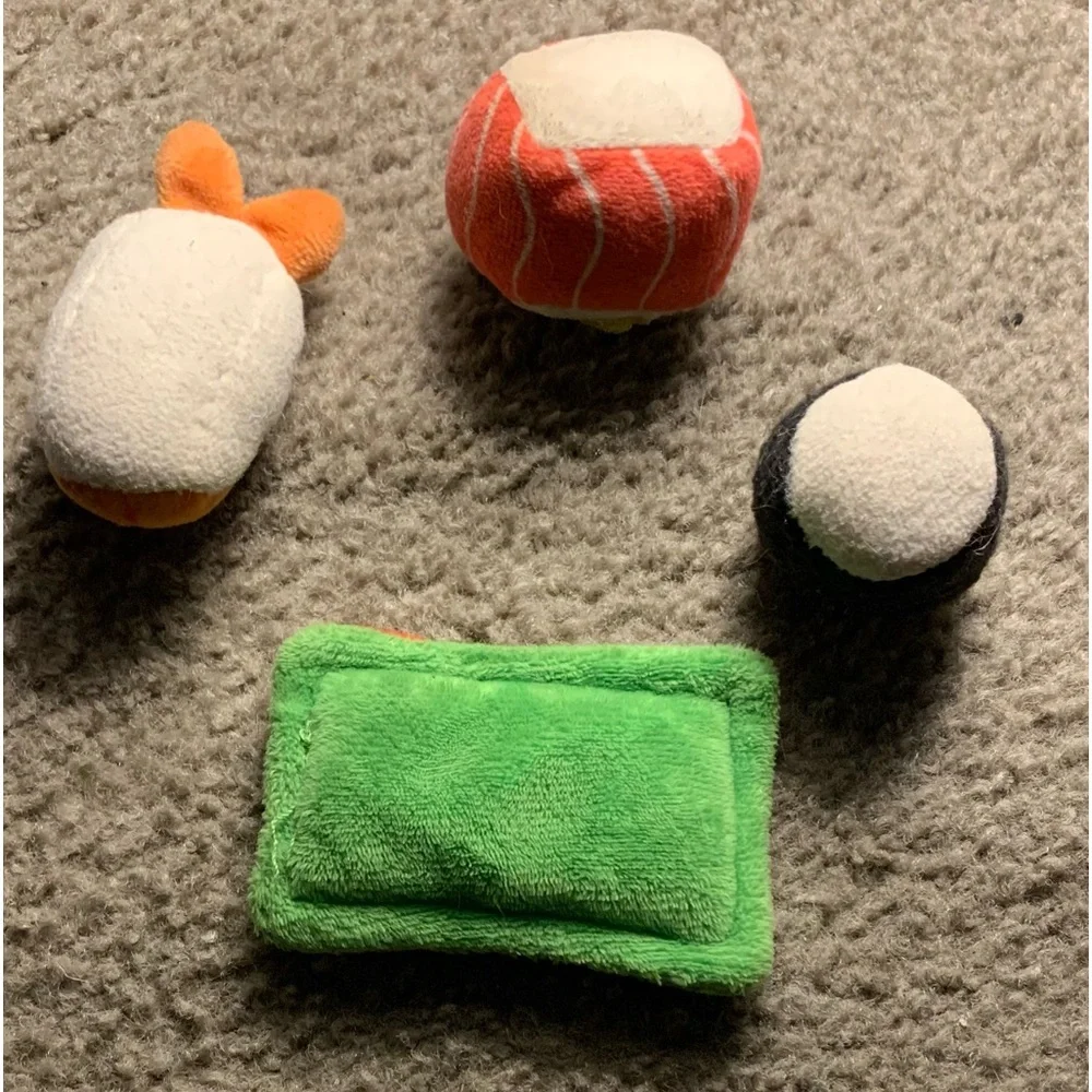 Sushi Cat Toys - 4 pieces